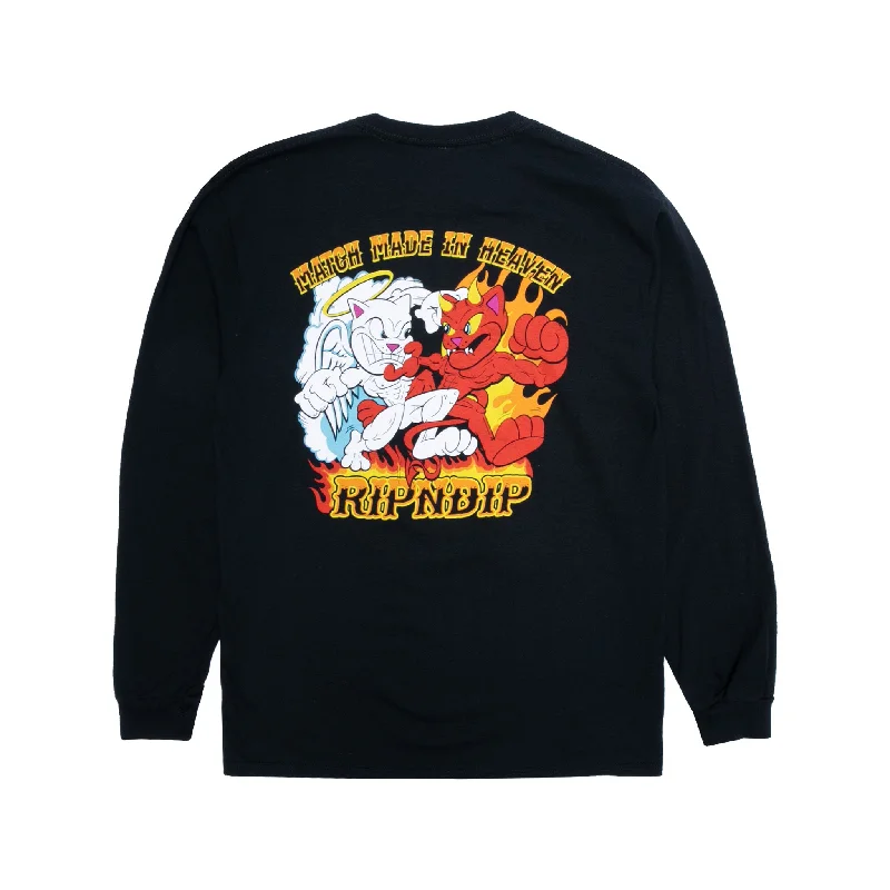 Match Made In Heaven Long Sleeve (Black)