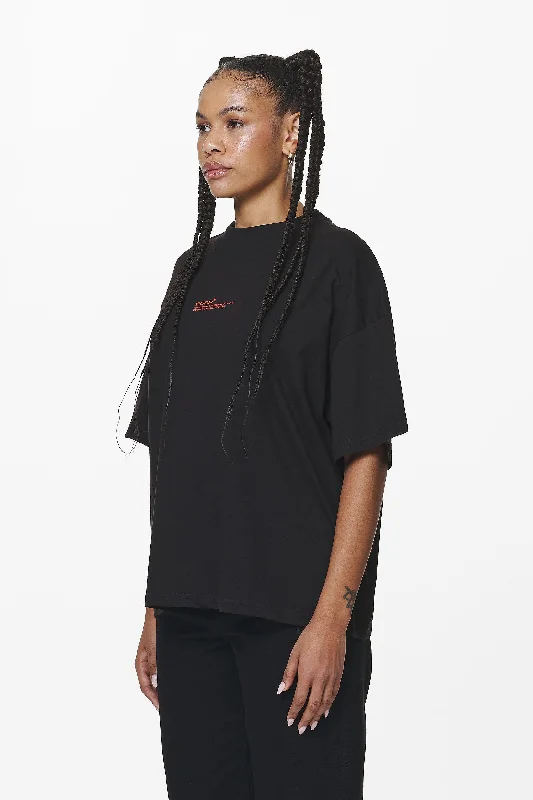 Navisk Heavy Oversized Tee Black