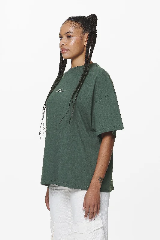 Navisk Heavy Oversized Tee Washed Sage Green