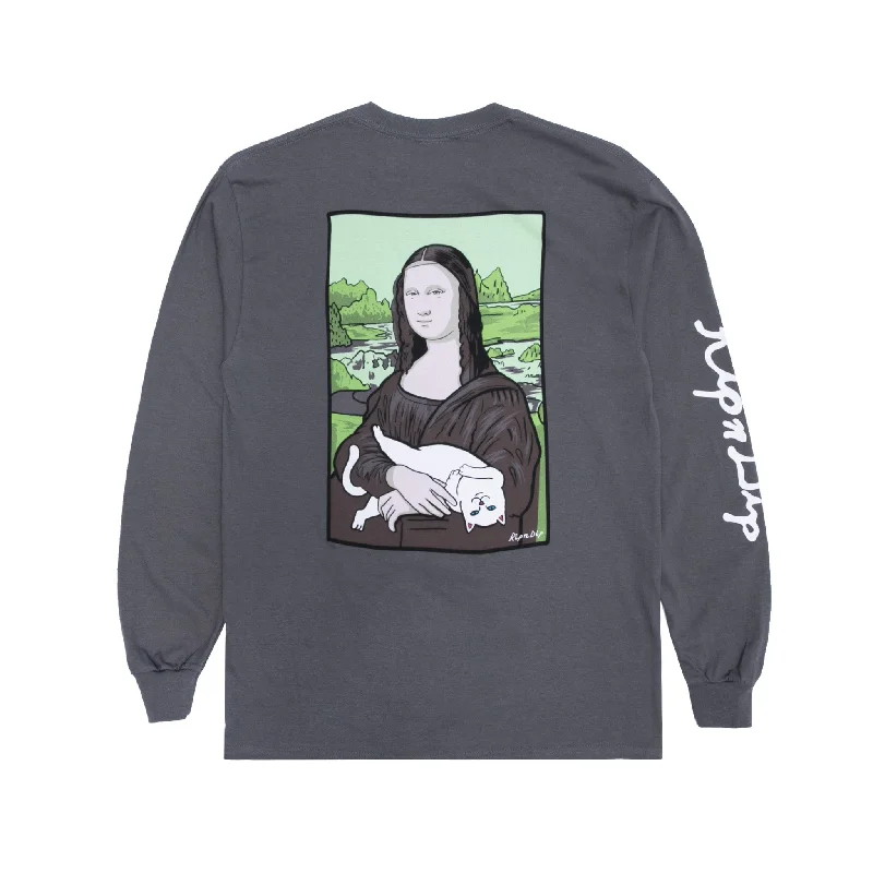 Nermal Lisa Long Sleeve (Charcoal)