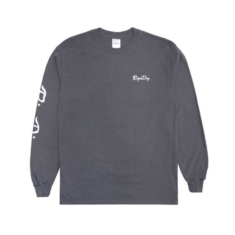 Nermal Lisa Long Sleeve (Charcoal)