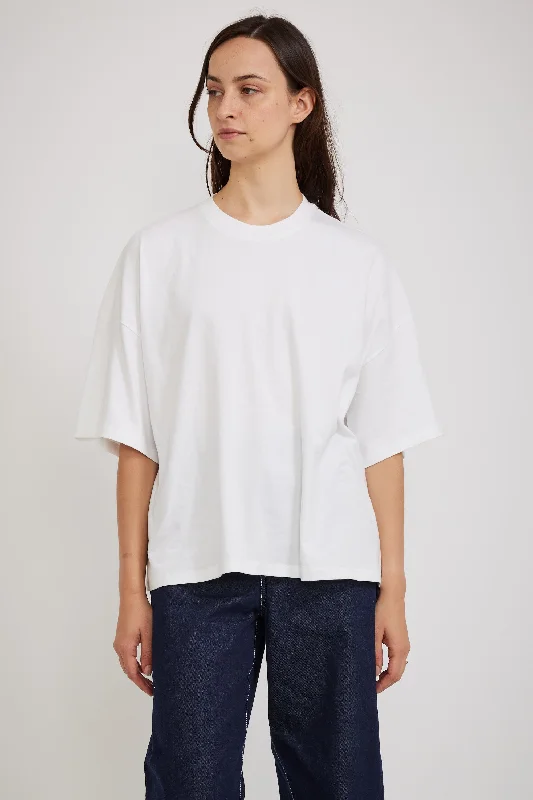 Oversized Boxy Tee White