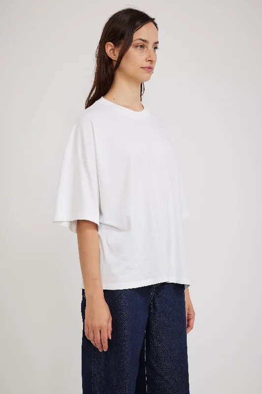 Oversized Boxy Tee White