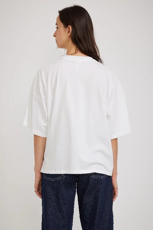 Oversized Boxy Tee White