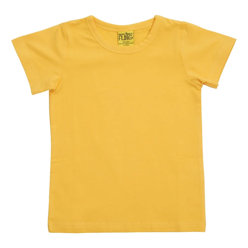 Pale Marigold Short Sleeve Shirt