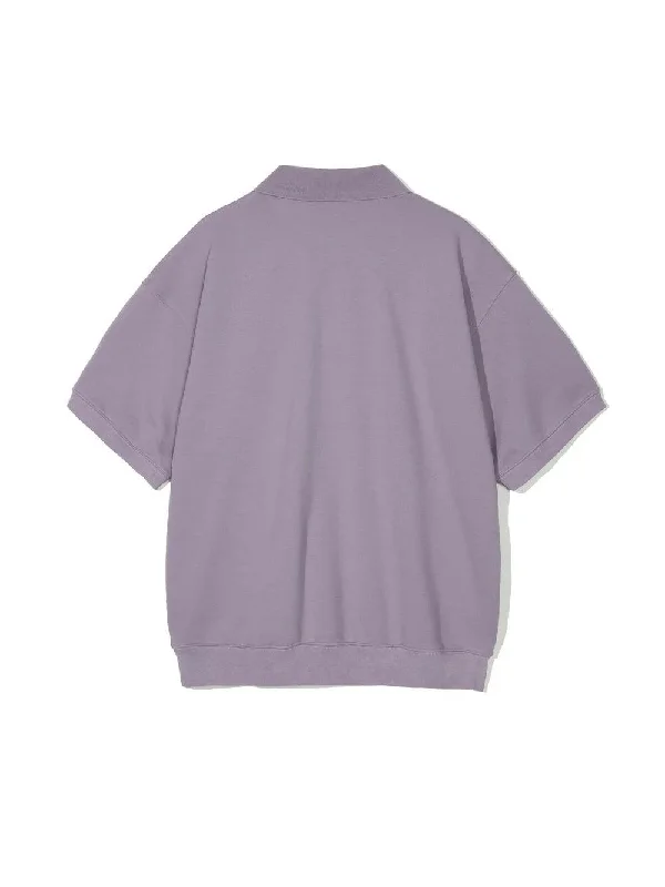 Partimento Oversize PK Half Sweat - Purple