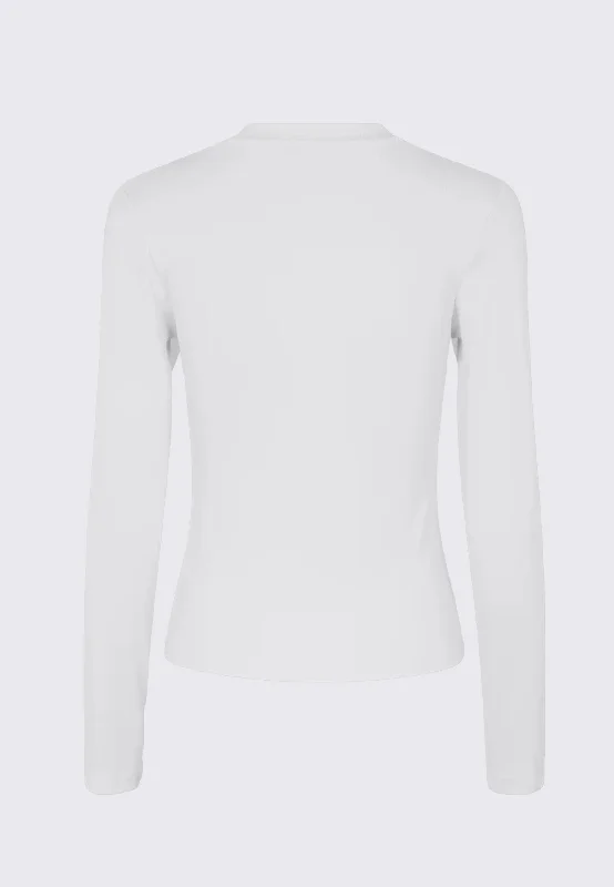 Party Cutout Blouse - White