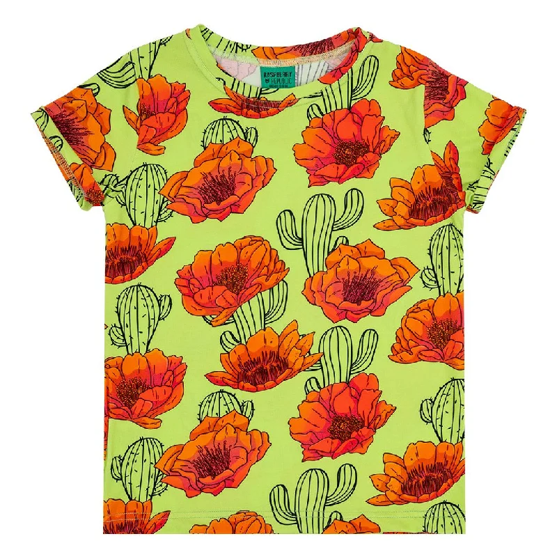 Prickly Pear Short Sleeve Shirt - 1 Left Size 7-9 years