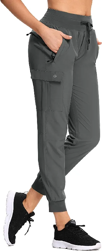 FashionSierra - Cargo Hiking Pants Lightweight Joggers Quick Dry Water