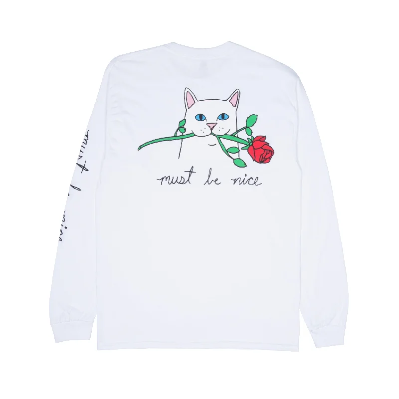 Romantic Nerm Long Sleeve (White)