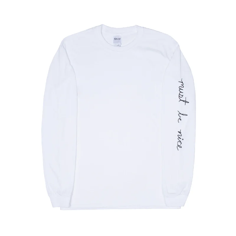 Romantic Nerm Long Sleeve (White)