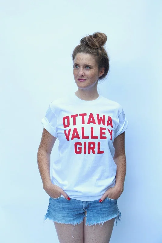 Sainte-Cecile Ottawa Valley Girl T-Shirt (White)