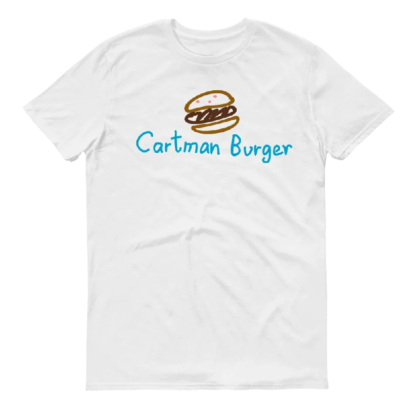 South Park Cartman Burger Adult Short Sleeve T-Shirt