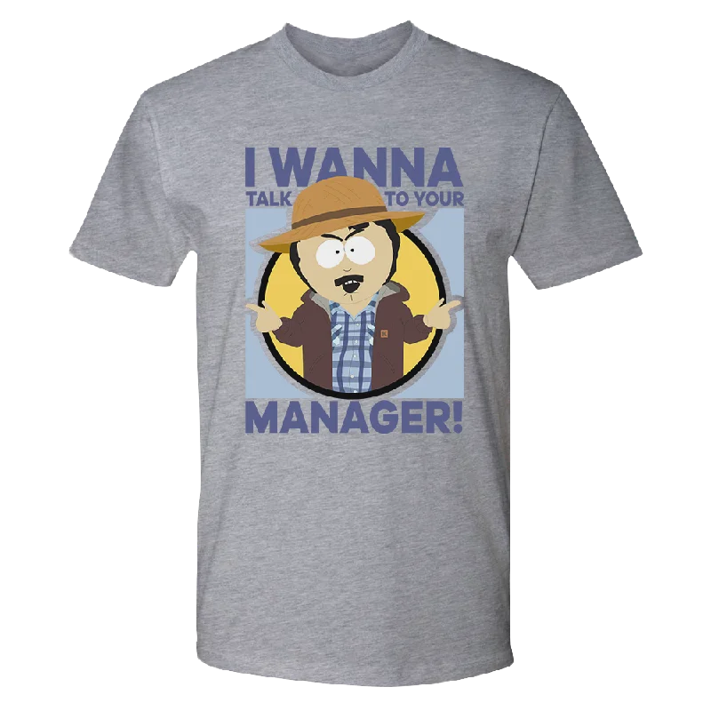 South Park Randy Talk to Your Manager Short Sleeve T-Shirt