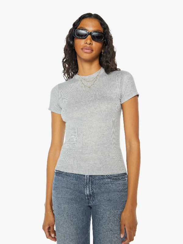 SPRWMN Baby Tee - Heather Grey