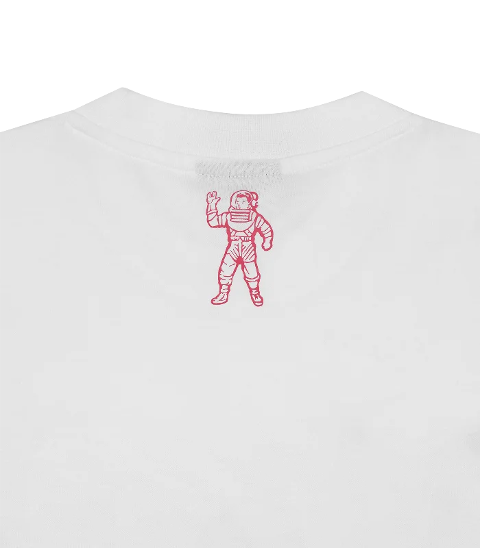 STRAIGHT LOGO T-SHIRT - WHITE