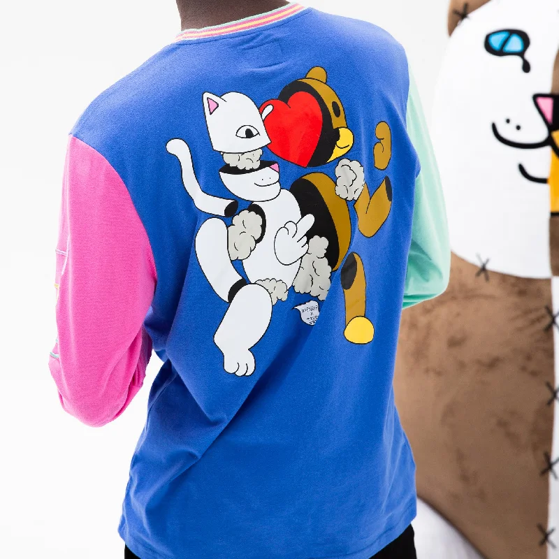 Ripndip Teddy Fresh 2.0 Color Block L/S (Multi)