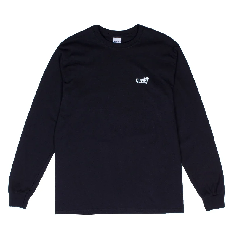 The Great Wave Of Nerm Long Sleeve (Black)