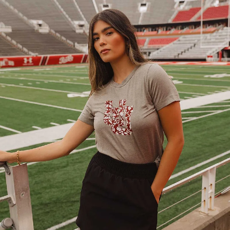 Utah Boyfriend Tee, Grey U of U