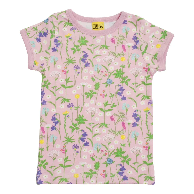 Wildflowers - Pink Short Sleeve Shirt - 2 Left Size 11-12 & 12-13 years