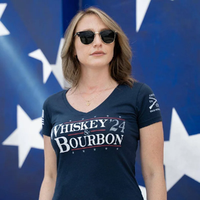 Women's My Vote '24 V-Neck - Midnight Navy