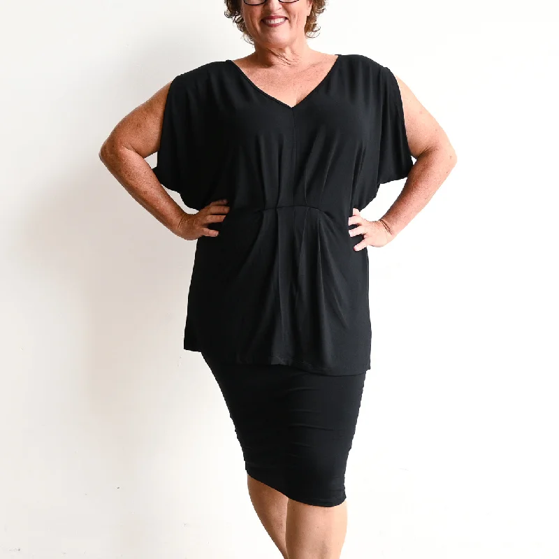 Zenith Bamboo Tunic Top by KOBOMO