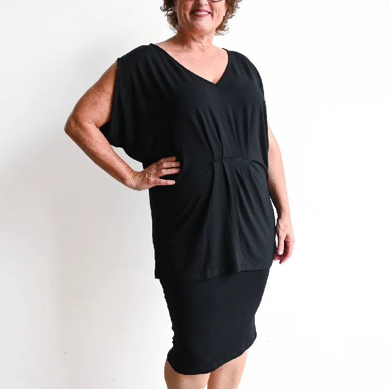 Zenith Bamboo Tunic Top by KOBOMO