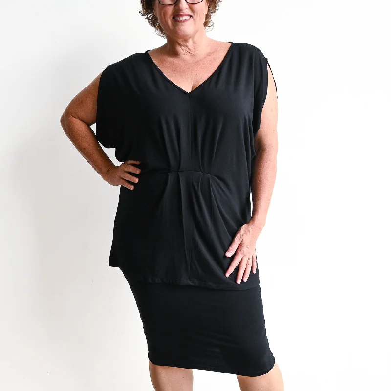 Zenith Bamboo Tunic Top by KOBOMO