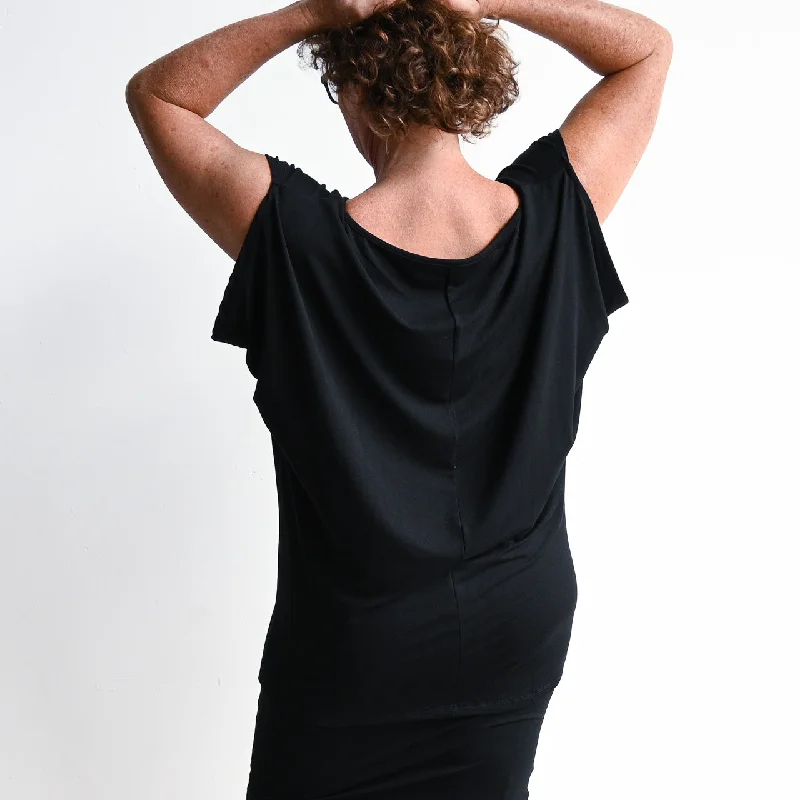 Zenith Bamboo Tunic Top by KOBOMO